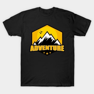 Adventure T-Shirt Design Concept T-Shirt